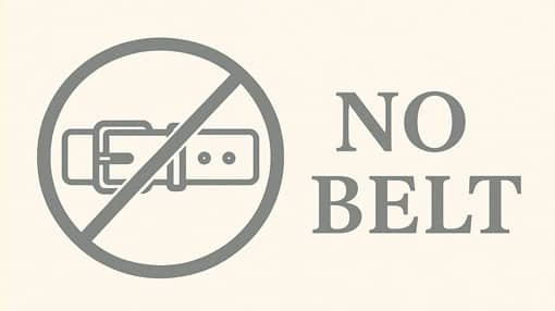 No Belt