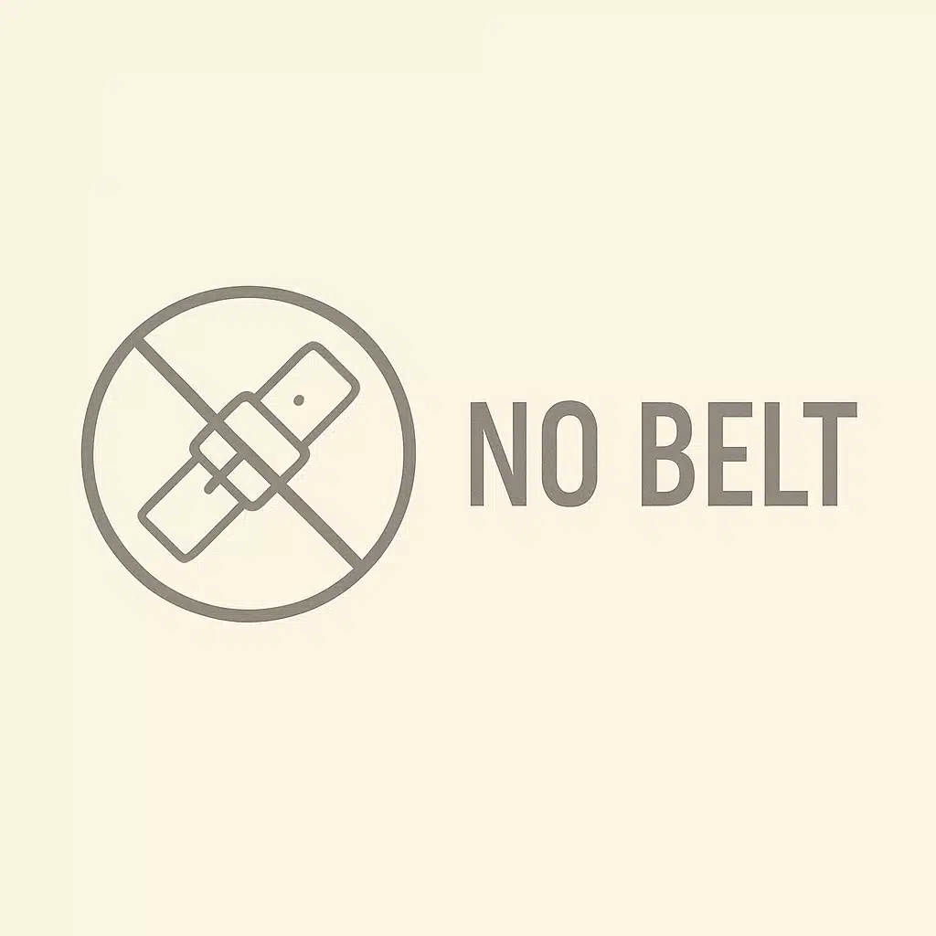 No Belt