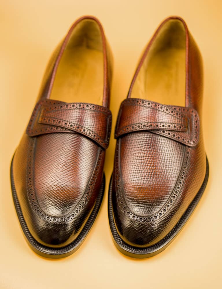 Butterfly Loafers - Sennia Horween Pioneer - ichigoichieshoes.com