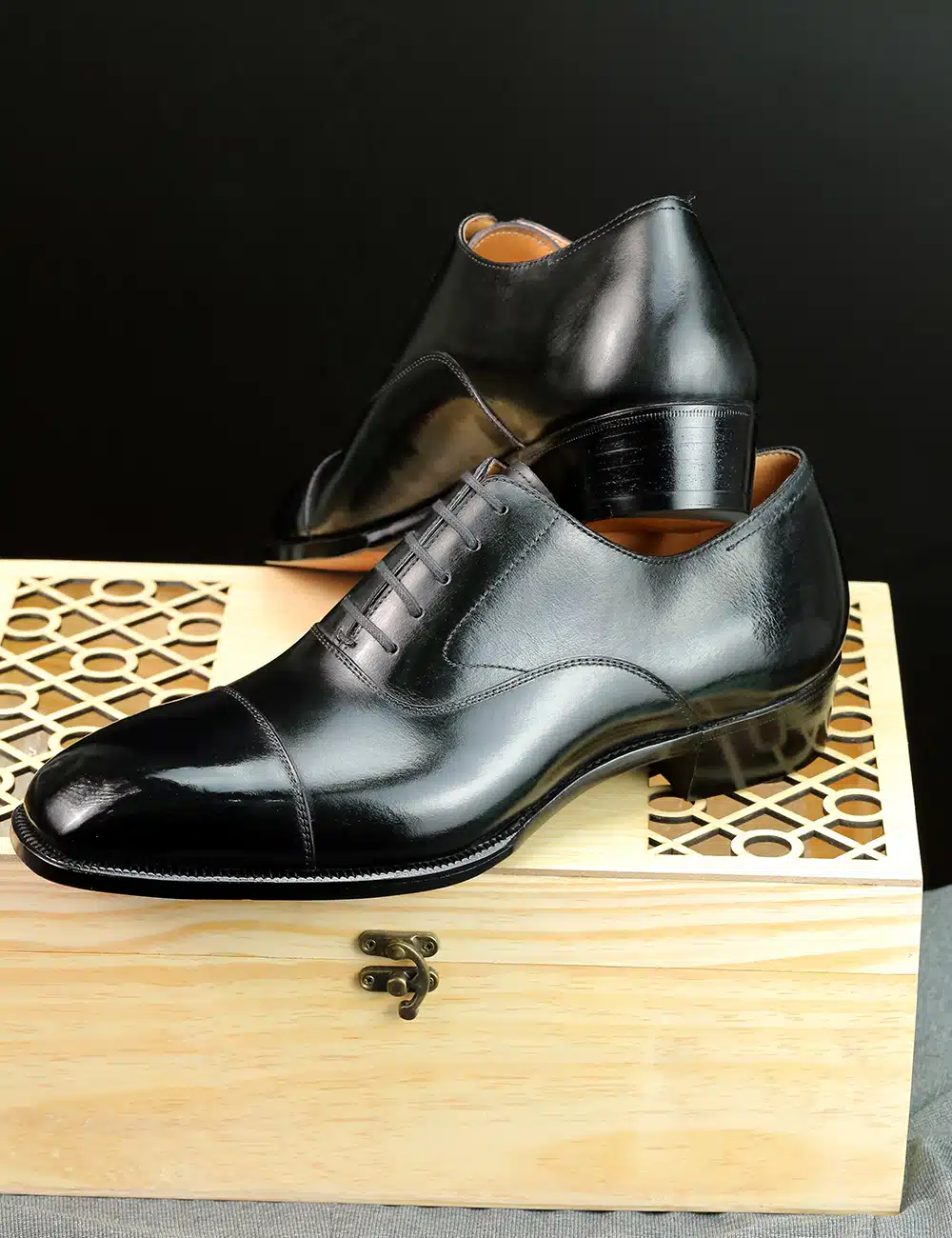 Ichigo Ichie Black captoe oxford - 05 Ichigo Ichie Black captoe oxford - 05