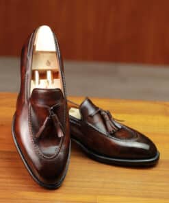 Darkbrown Museum Tassel Loafer