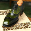 Olive Austerity Wintip Oxford - 02