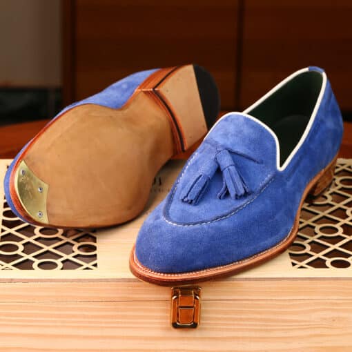 Limoges Suede Tassel Loafer - 03