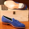 Limoges Suede Tassel Loafer