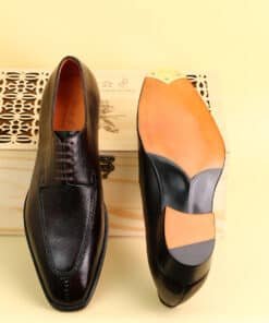 Dark Brown Split toe derby