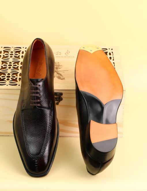 Dark Brown Split toe derby