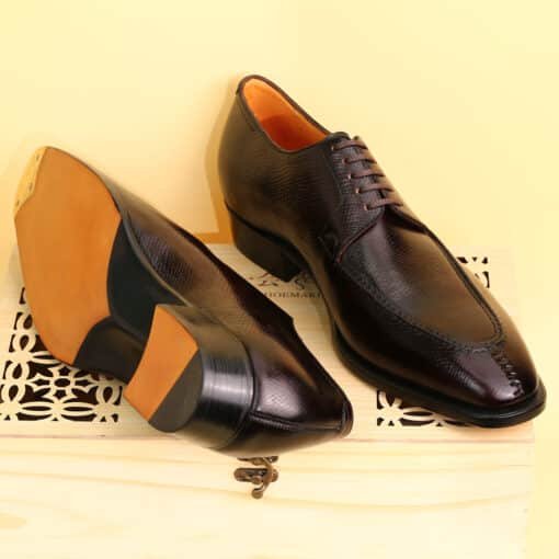 Dark Brown Split toe derby