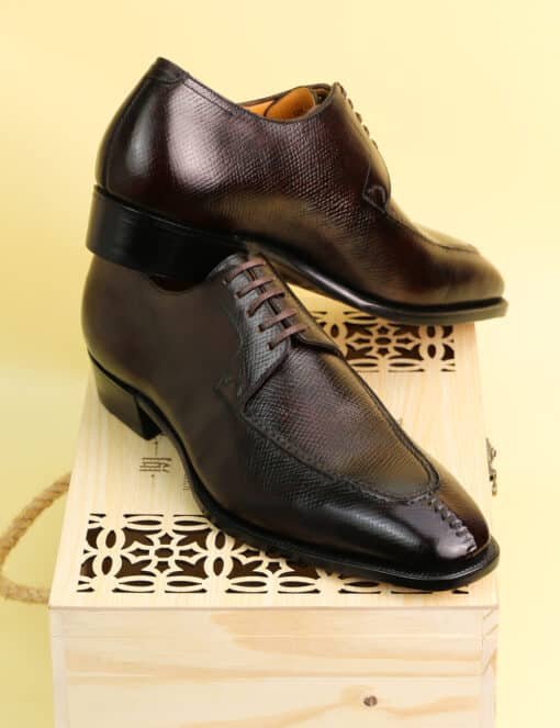 Dark Brown Split toe derby