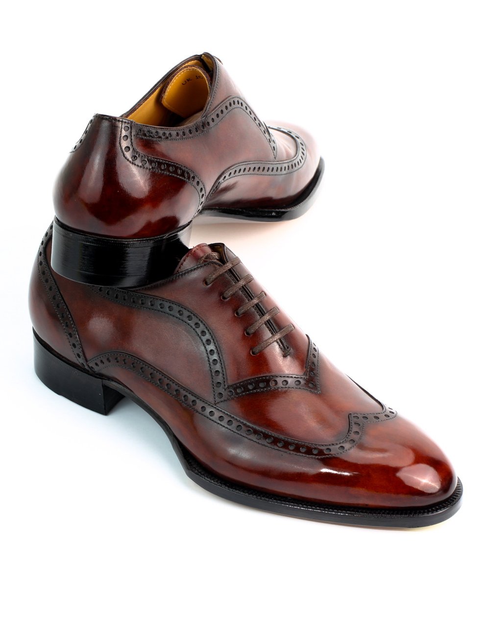 Fernando in burgundy patina